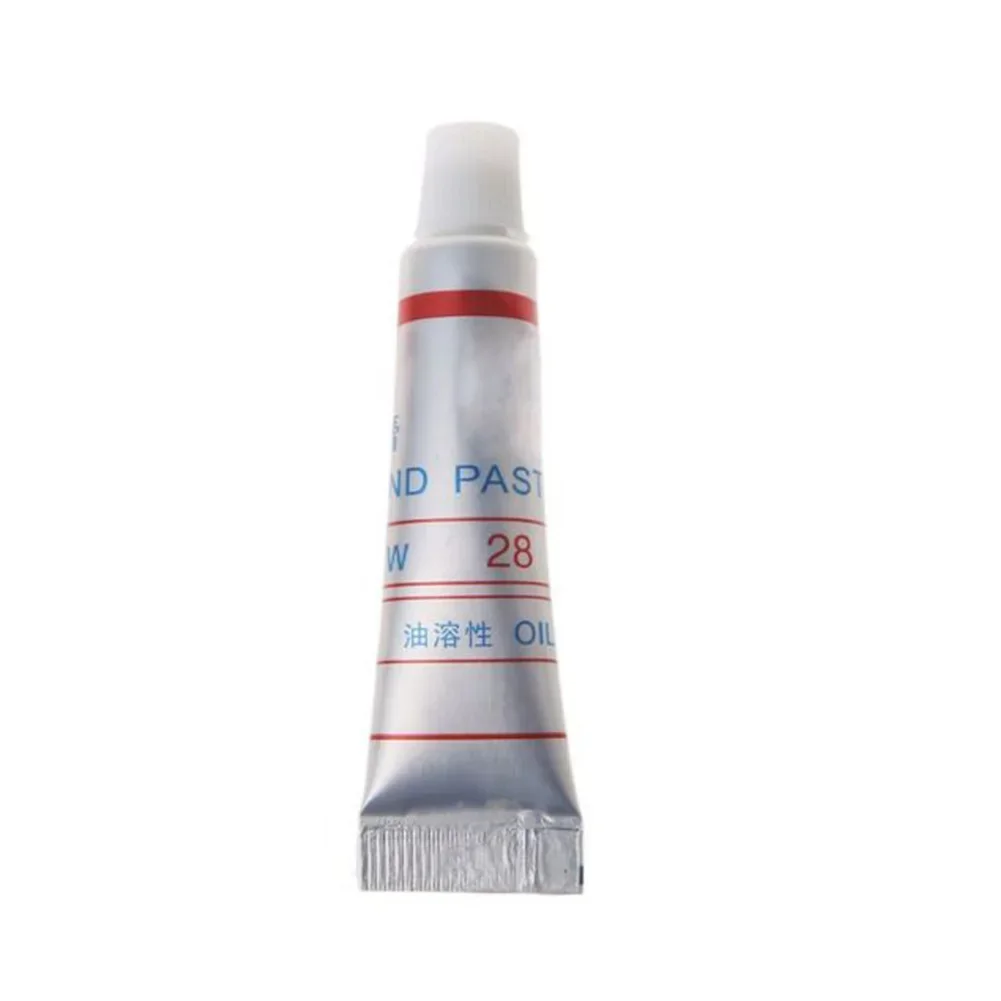 Crème de polissage en métal, pâte converasive de diamant 320-10000, grain de verre, meulage de métal, pâte de rodage huileuse pour meuler la céramique de verre