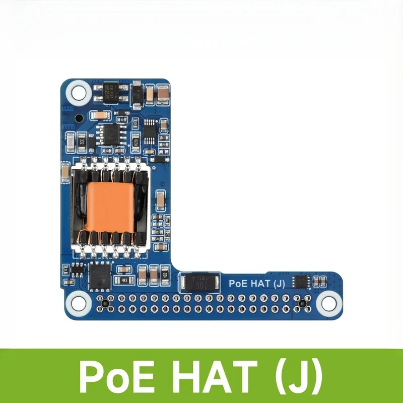 poe-poe-hat-j-raspberry-pi-5-cm5用、5v-5a、絶縁型スイッチング電源、電源供給と電力供給の両方を提供