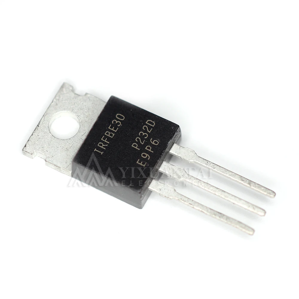 10PCS/LOT NEW Original  IRFBE30PBF  IRFBE30PB  IRFBE30P  Marking:IRFBE30  MOSFET N-CH 800V 4.1A TO220AB