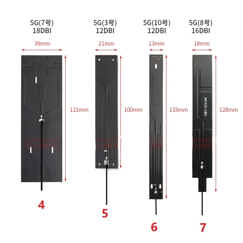 20DBi 5G 4G LTE-Antenne U.FL-Anschluss für Router LTE-Funkmodule EP06-E EC25-A EC25-AF SIM7600A SIM7000G SIM7100E