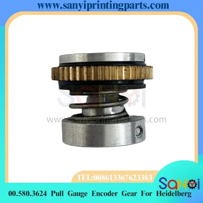 1 ชุดที่ดีที่สุดคุณภาพ 00.580.3624 Pull Gauge Encoder เกียร์สําหรับ Heidelberg SM102 CD102 พิมพ์เครื่อง