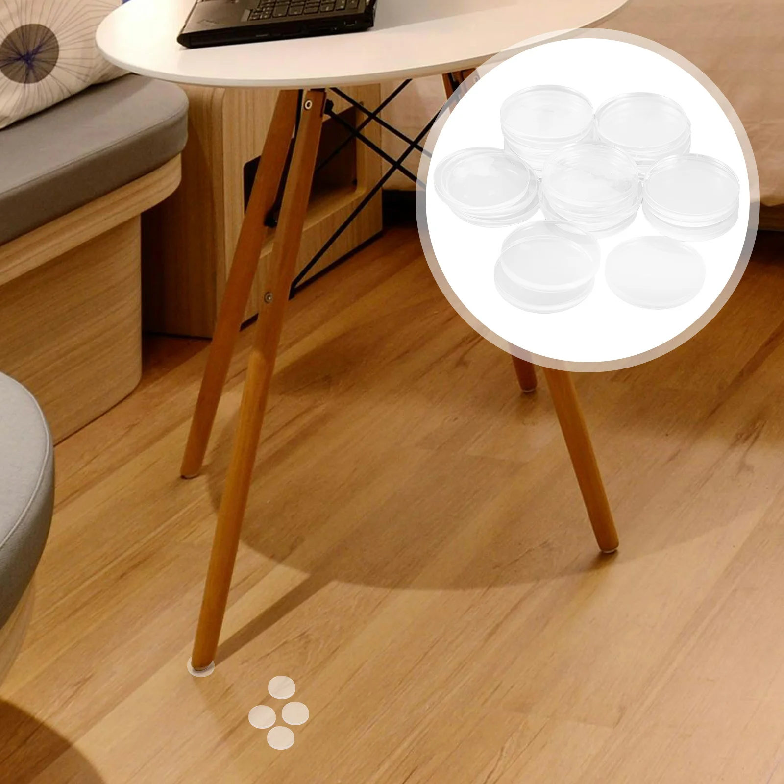 

30Pcs Speaker Foot Pads Non Slip Antiskid Furniture Feet Cushion Protective Mat Amplifier Isolation Mat Furniture Floor Pads