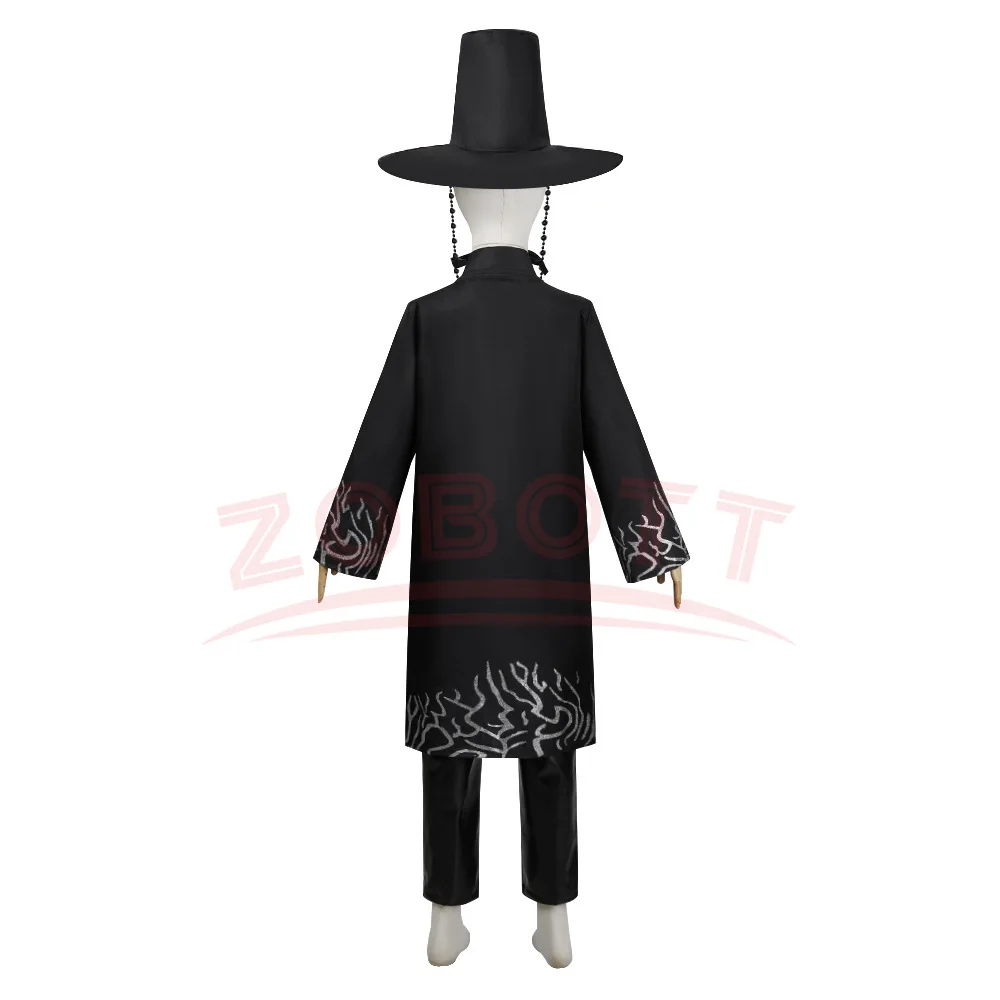 أزياء فيلم Kpop شيطان الصيادين ساجا للأولاد أزياء تنكرية K-POP ساجا للأولاد جينو أزياء حفلات الهالوين التأثيرية للمعرض الهزلي