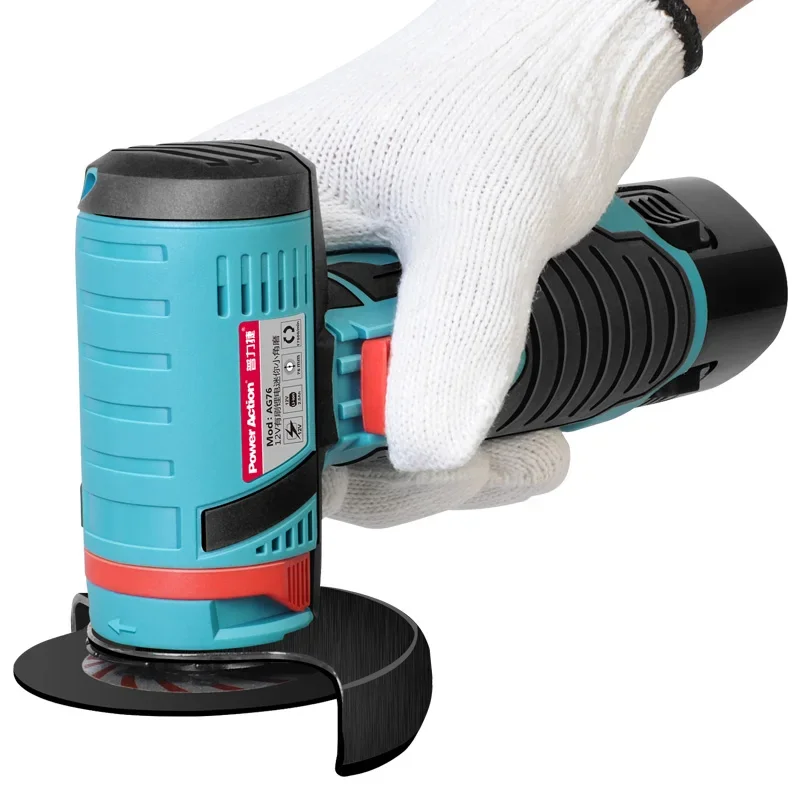 

Мини-угловая шлифовальная машина с литиевой батареей, режущий станок, шлифовальный небольшой перезаряжаемый бесщеточный электрический