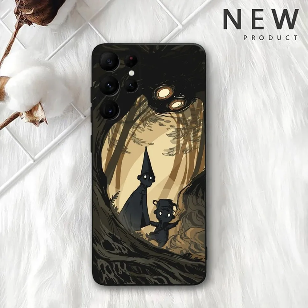 O-Over The Garden Wall Cartton Phone Case For Samsung Galaxy A20,A21s,A22,A31,A32,A52,A53,A72,73,A80,A91 Soft Black Cover