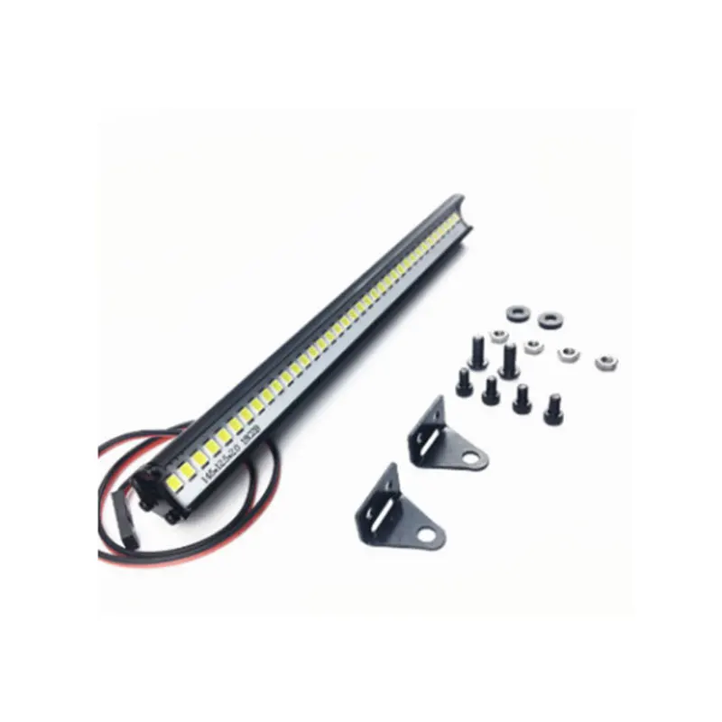 Barra de luz LED para coche teledirigido, 50mm, 83mm, lámpara LED brillante resistente al agua para 1:10 Traxxas TRX4 Axial SCX10 90046, piezas de mejora, accesorios geniales