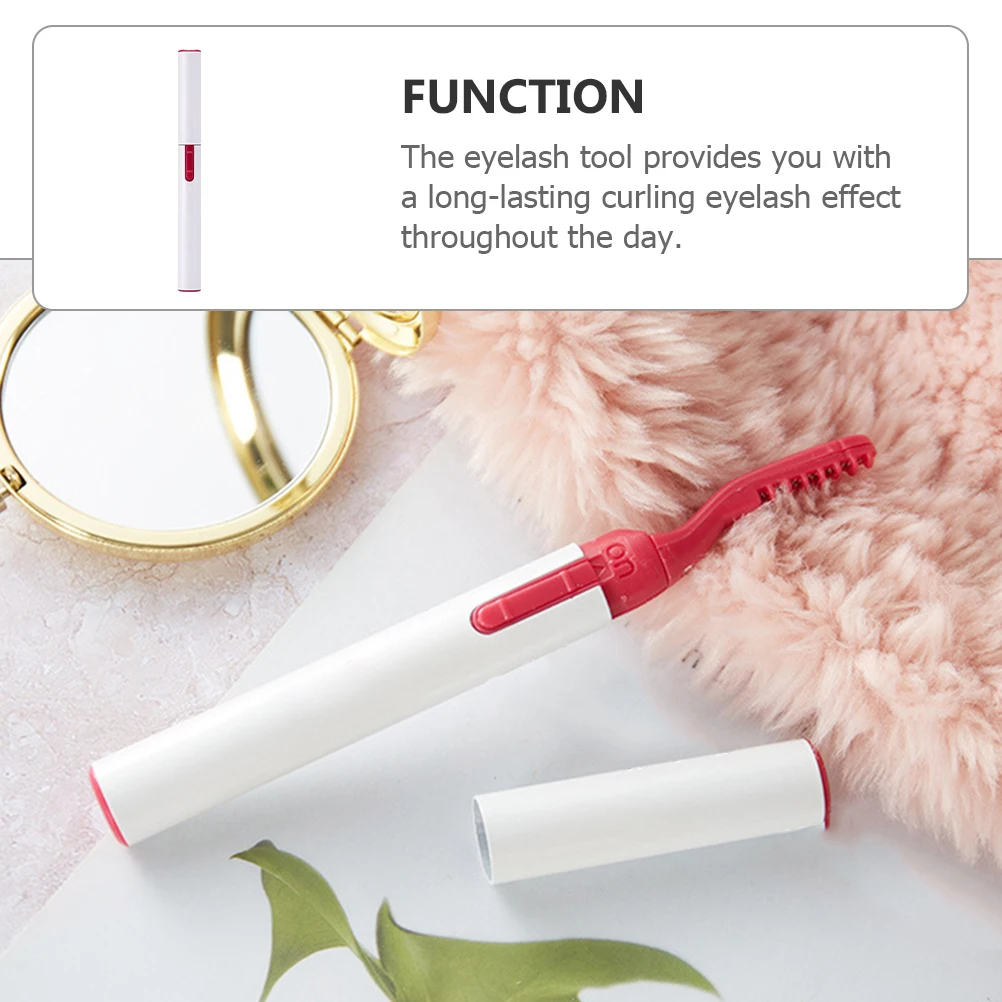 

1Pcs Electric Eyelash Curler Heated Portable Quick Heating Lash Curler Beauty Tool for Women Makeup Electric Eyelash Tool