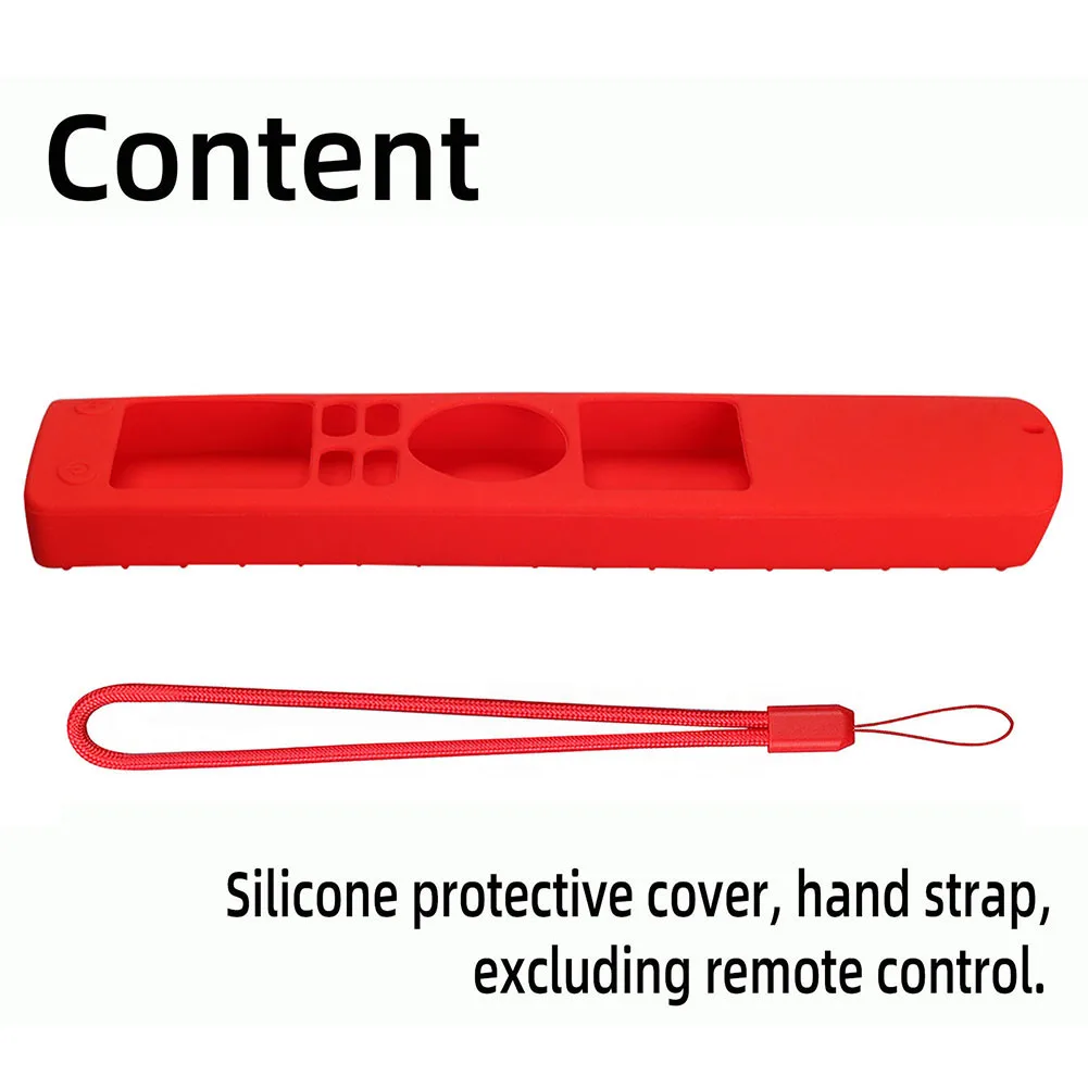 Remote Control Case for Xiaomi Mi 4S TV Waterproof Remote Cover Silicone Protective Dustproof Shockproof Protector With Lanyard