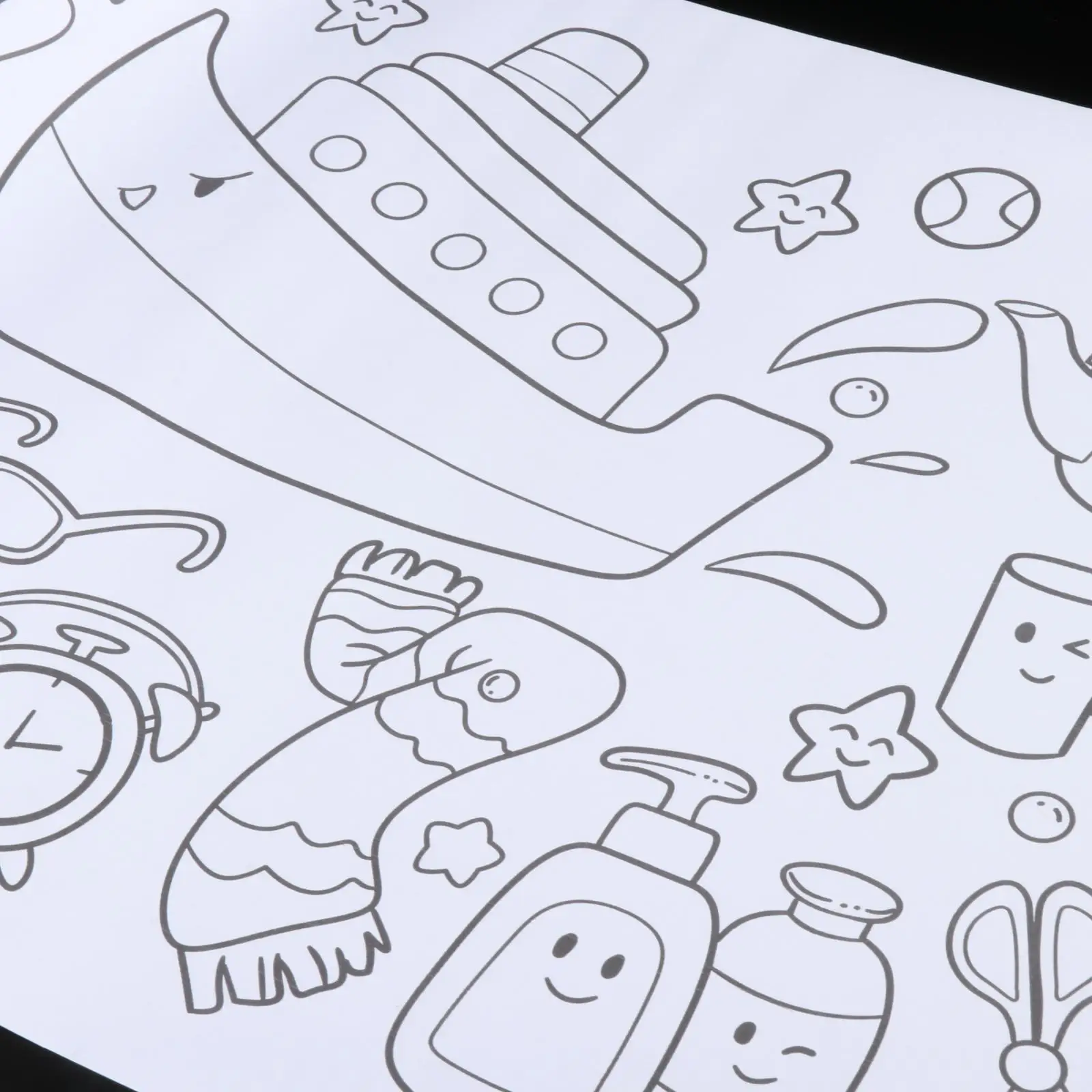 Kids Coloring Paper & Craft Paper Roll Drawing Color for Group Activities Teaching Early Educational Crafting Birthday