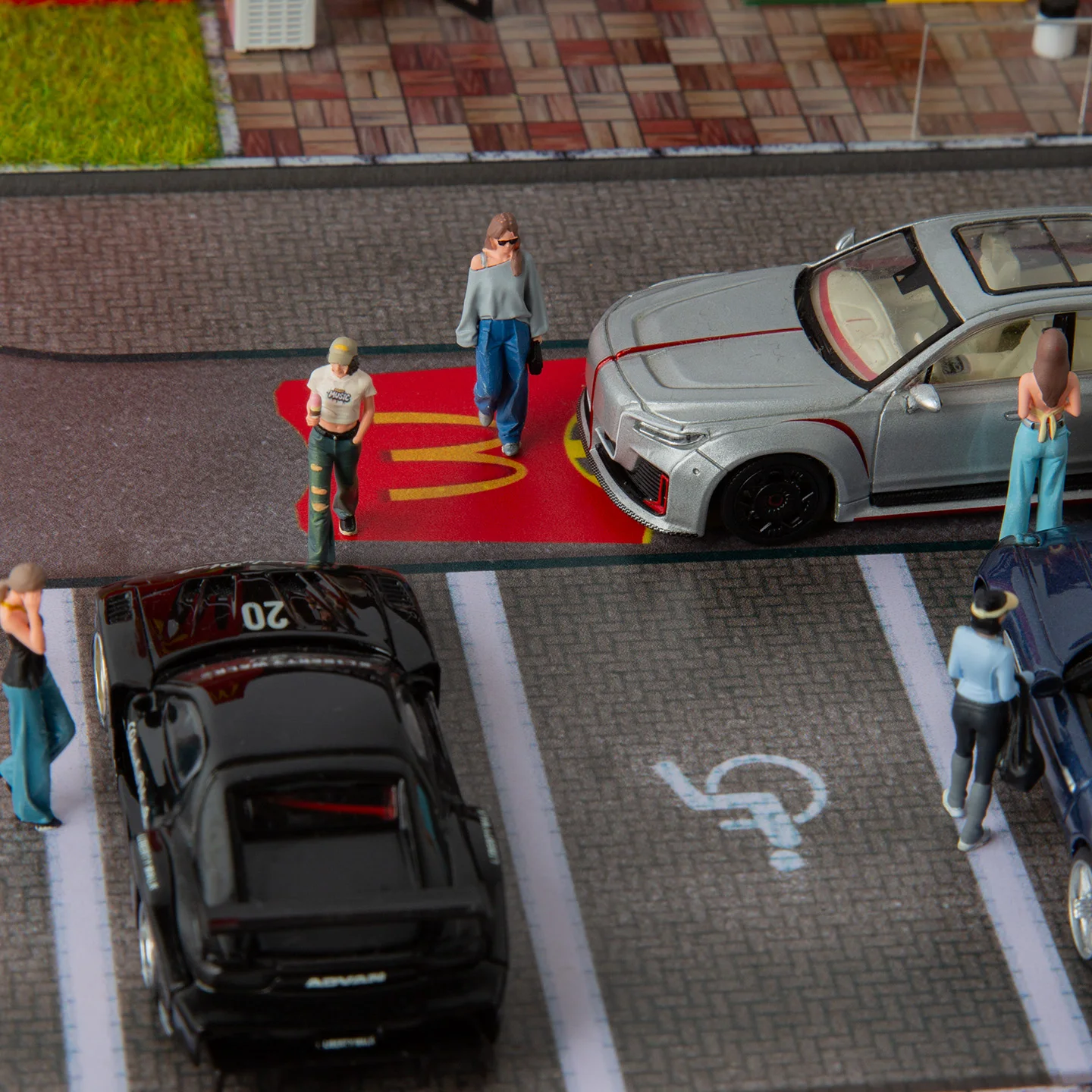 1/64 Scale Resin Female Figures Girl Woman Fashion Street Style Diorama Hand-Painted Miniatures Diecast Display AFA image 10