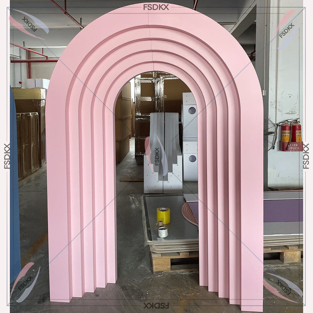 

Wedding Arch Backdrop Event Party Stage Decoration BackDrops Supplies Flower Wall Background Flower Backdrop Stand