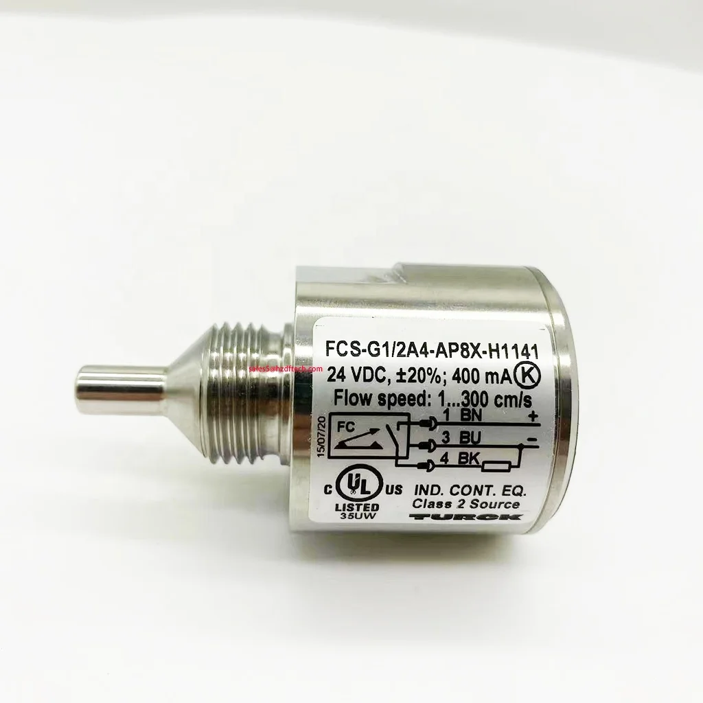 100% Gloednieuwe Originele Tur Ck Flow Sensor Water Immersie Sensor Luchtstroom Sensor FCS-G1/2a4-ap8x-h1141 In Voorraad