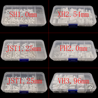 1box PH 2.0mm XH 2.54mm JST 1.25mm SH 1.0mm VH 3.96mm Pitch Terminals Crimping Male Plug Female Socket Connector Kit