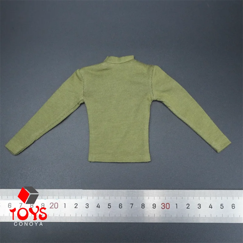 Auf Lager 1/6 Maßstab Hoodless Sweatshirt Langarmhemd Kleidung Modell passen 12-Zoll-männliche Soldat Action figur Puppe