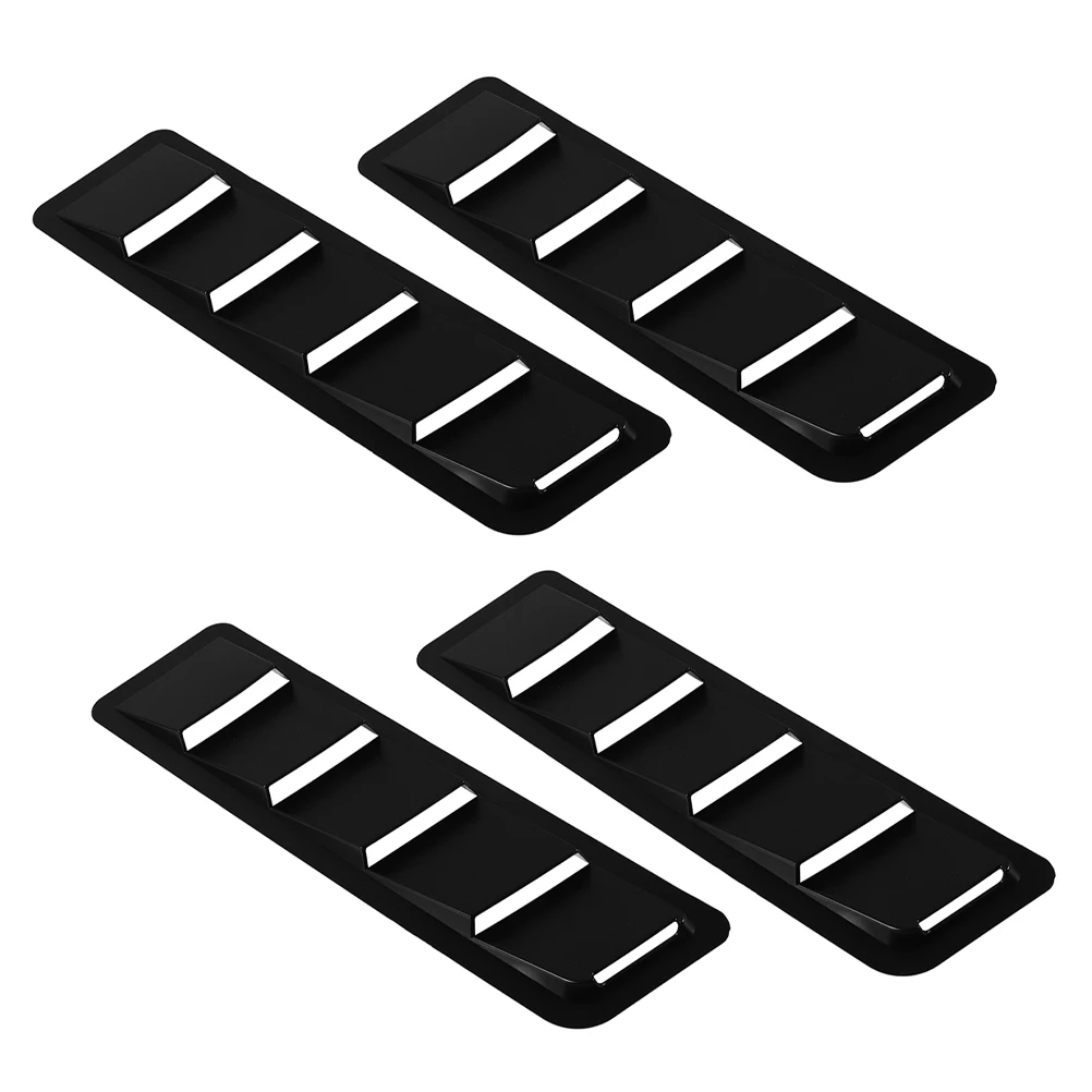 

4pcs Hood Air Intake Panel Car Exterior Decoration ABS Material Durability Stylish Design Protect Engine Performance Automotive
