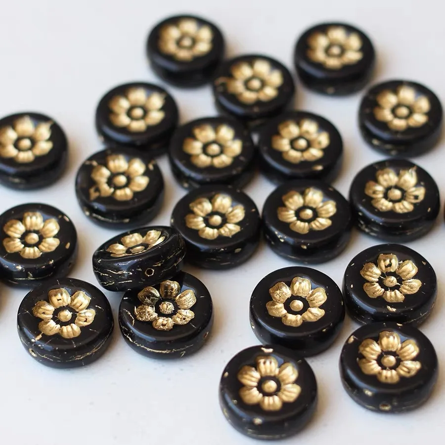 

10pcs 16mm Handmade glass beads DIY necklace, bracelet, earrings, hair accessories, keychains.