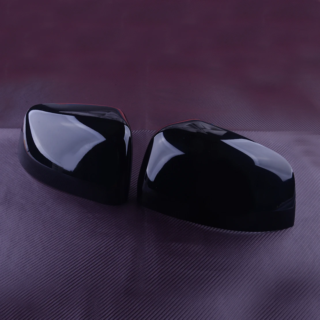 

NI-MC187B 1 Pair Left Right Door Rearview Wing Mirror Cover Cap Fit for Jeep Grand Cherokee Dodge Durango 2011-2019 5G0857537