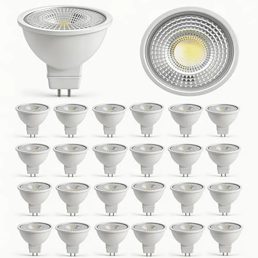 

MR16 LED Bulb 12and36V Low-Voltage GU5.3 LED Bulbs 3000K LED Light Bulbs. Suitable for Road Light Patio Lights Track Lights Out