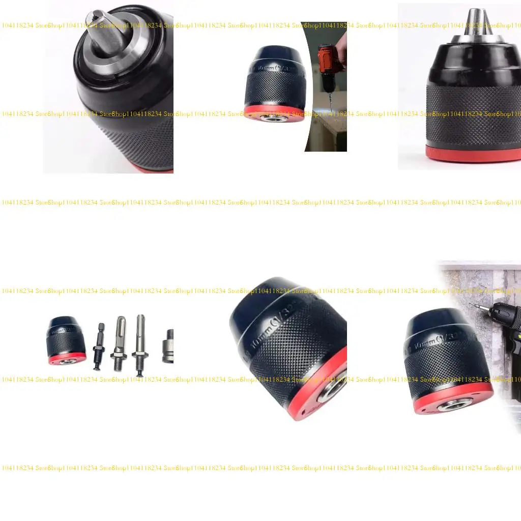 

P9FB Threaded Metal Drill Chuck Square Quick Grip Adapter Chuck for Drill Bit