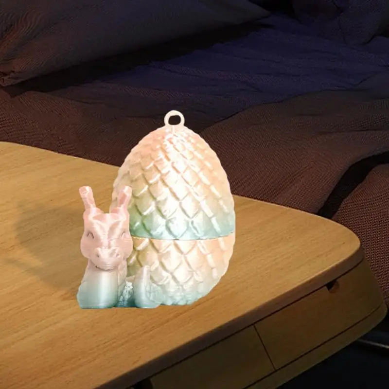 3D Printed Dragon Egg Realistic 3D Printed Dragon Egg Toy Multipurpose Children Toys for Relaxing Playing Portable Dragon Toy