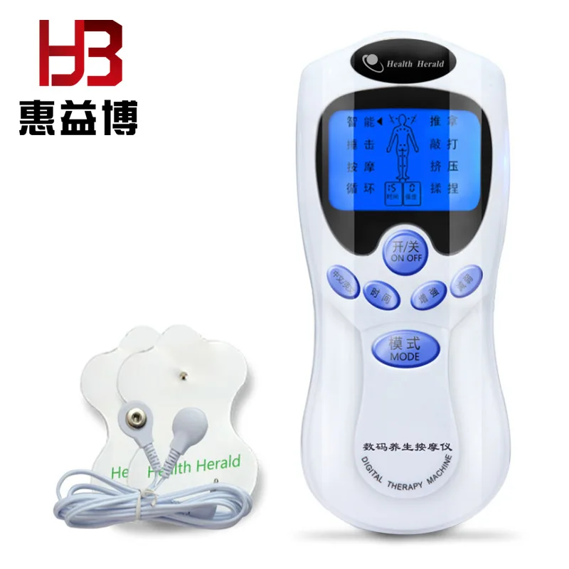 

Прямые продажи с фабрики, многофункциональный цифровой массажер, трансграничный физиотерапевтический инструмент с меридианом китайского и английского языка, электро