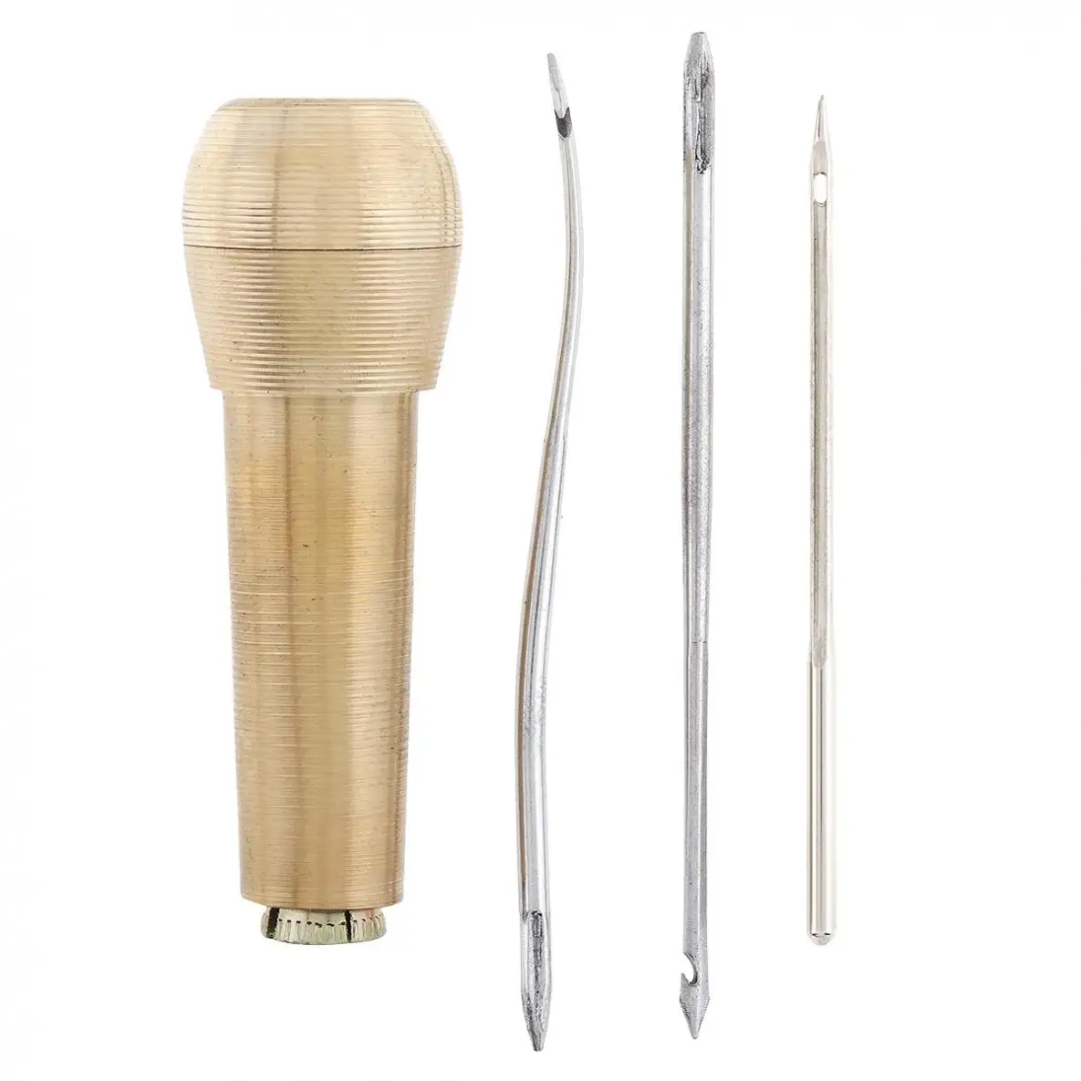 DIY Leather Craft Tools Kit Professional Hand Sewing Stitching Punch Carving Work Accessories Hole Saddle Groover Set