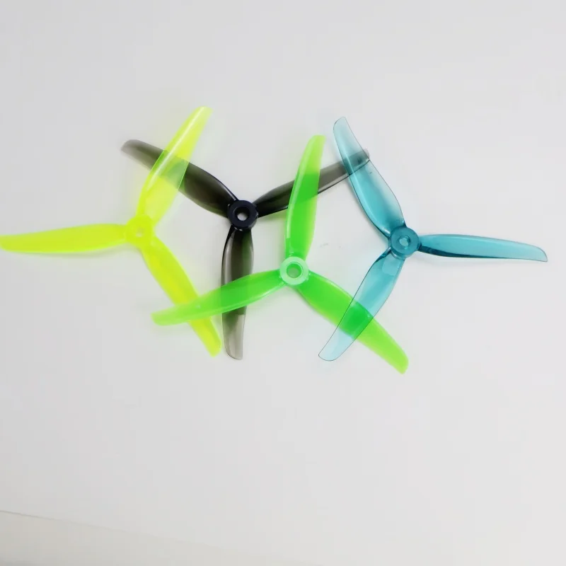 2 คู่ไอไฟลท์ นาซกูล F5/5140 5 นิ้ว 3 ใบพัดพร้อมรูยึด 5 มม.สำหรับ FPV เรซซิ่งฟรีสไตล์ 5 นิ้วโดรน
