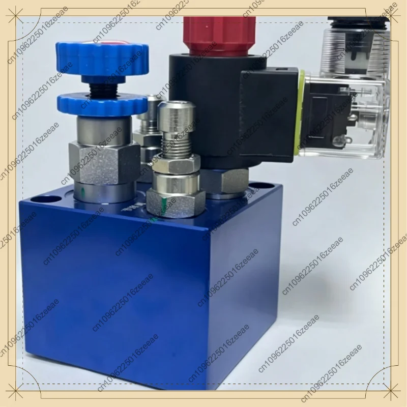 Solenoid valve lifting cartridge valve group et series et02/04/06