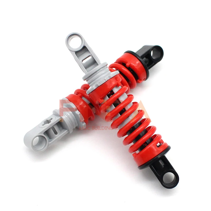 SP3 Shock Absorber Tijolo Coleção, Modular Em Massa, GBC Toy, Técnico MOC, DIY Building Block, 9L, 79717, 79717c01, 4Pcs