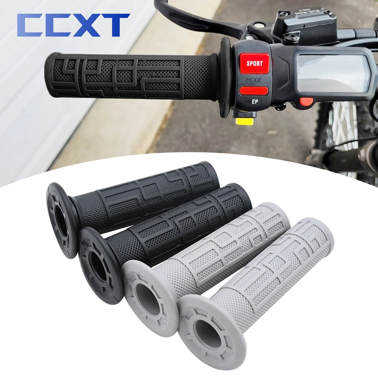 Motorcycle Rubber Handlebar Grip Glue Hand Grip Brake Handle Grips Cover For Surron Sur-Ron Light Bee X S Electric Motocross