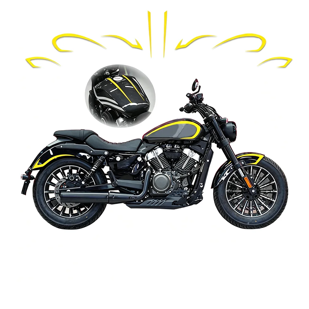 FOR BENDA CORK 250 CORK250 Motorcycle Modified Body Front Protection Stickers Decorative Sticker Decals Accessories 3