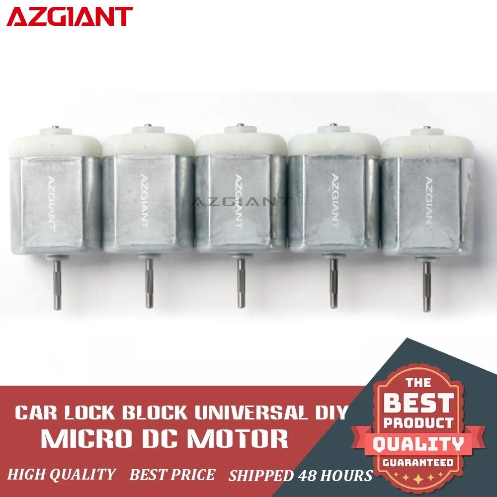 AZGIANT 1/2/3/4/5 шт., центральный замок, дверной замок, зеркало заднего вида, складной микромотор, 12 В постоянного тока, FC280, плоский двигатель с угольной щеткой AZGIANT 1/2/3/4/5 шт., центральный замок, дверной замок, зеркало заднего вида, складной микромотор, 12 В постоянного тока, FC280, плоский двигатель с угольной щеткой