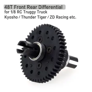 ZD Yarış ve Çelik Yapımı Diferansiyel Arka Aks RC Araba, 1/8 Kyosho Thunder Kaplan, Kamyon, Buggy, M1, 38T, 46T, 48T, 56T 8 en çok satan, dişli kyosho-no. 5