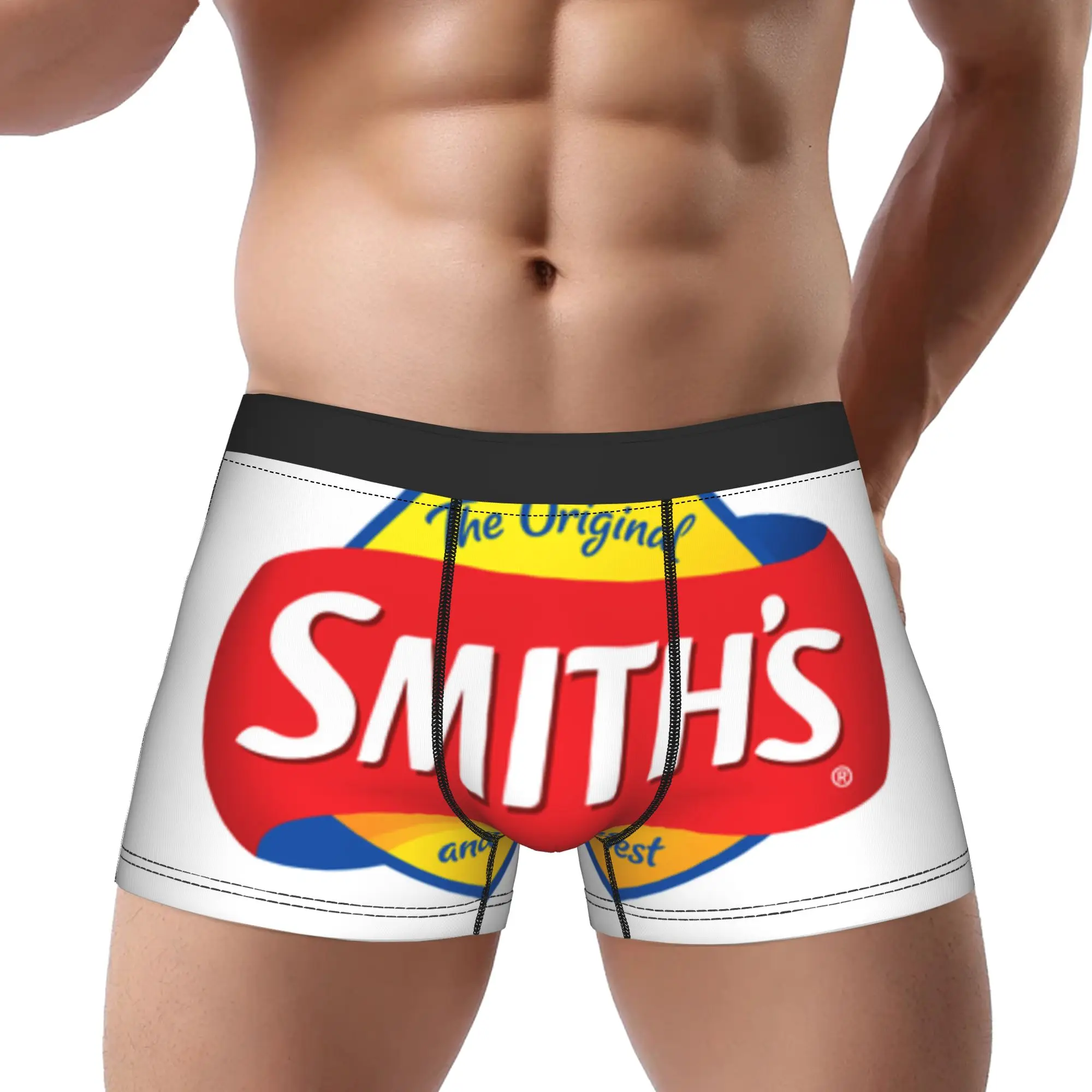 Logo Smith's Unterhosen für Herren, bequeme Boxershorts