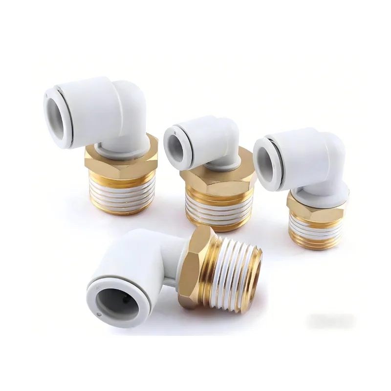 KQ2L06-M5A KQ2L04-01S KQ2L08-02S One-touch Male Elbow Pneumatic Components Quick Tube Connector Pipe Fitting KQ2L10-03AS KQ2L12-