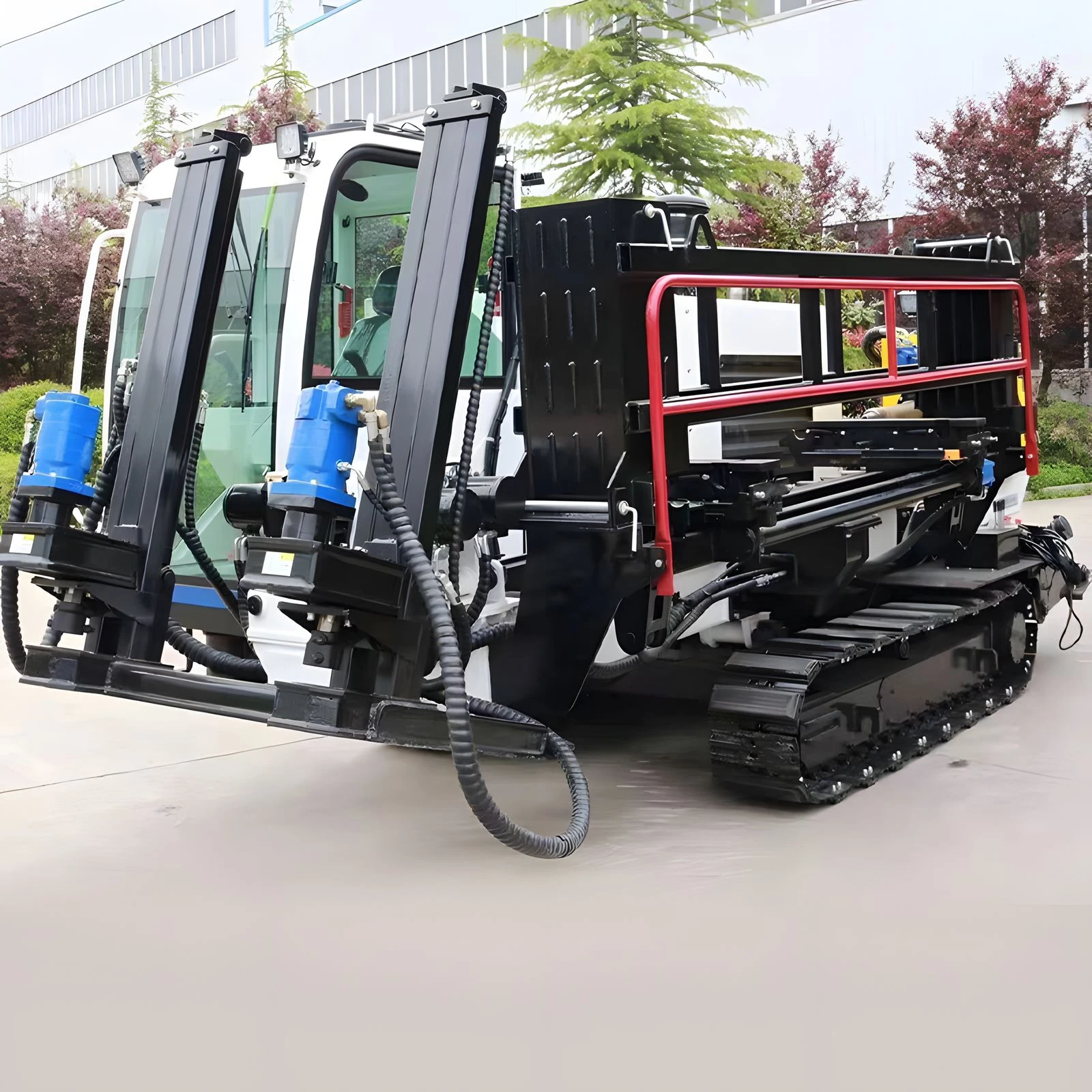 Customized HDD Horizontal Directional Drill Rig Starter Rod Included for Construction Works