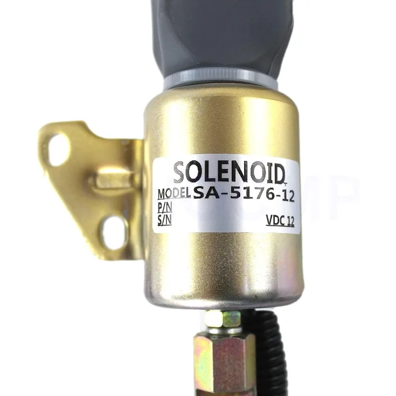1756ES-12SUC5B1S5 SA-5176-12 Untuk Mesin Diesel Kubota D722 D902 Z482 Katup Solenoid Pemutus Bahan Bakar