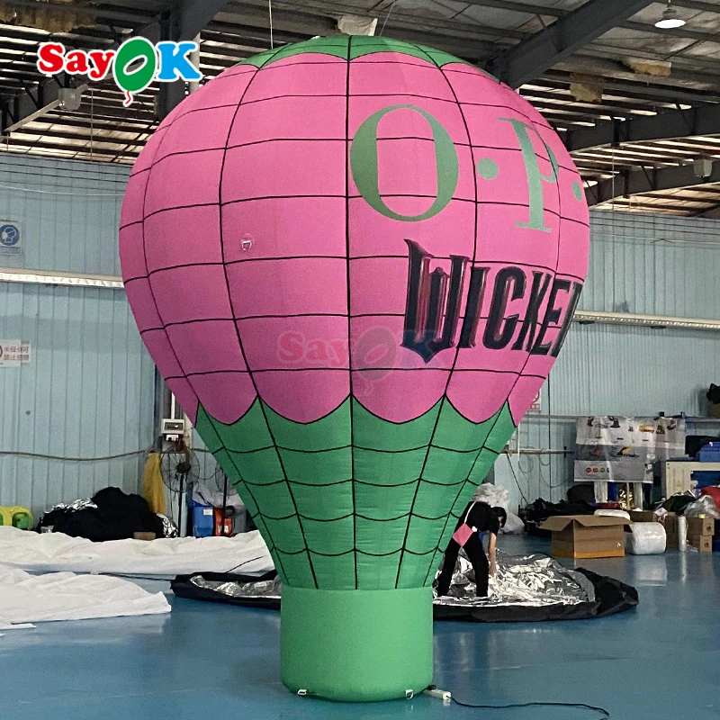 4m Nadmuchiwany balon reklamowy na gorące powietrze do użytku na zewnątrz, idealny na festiwale i imprezy