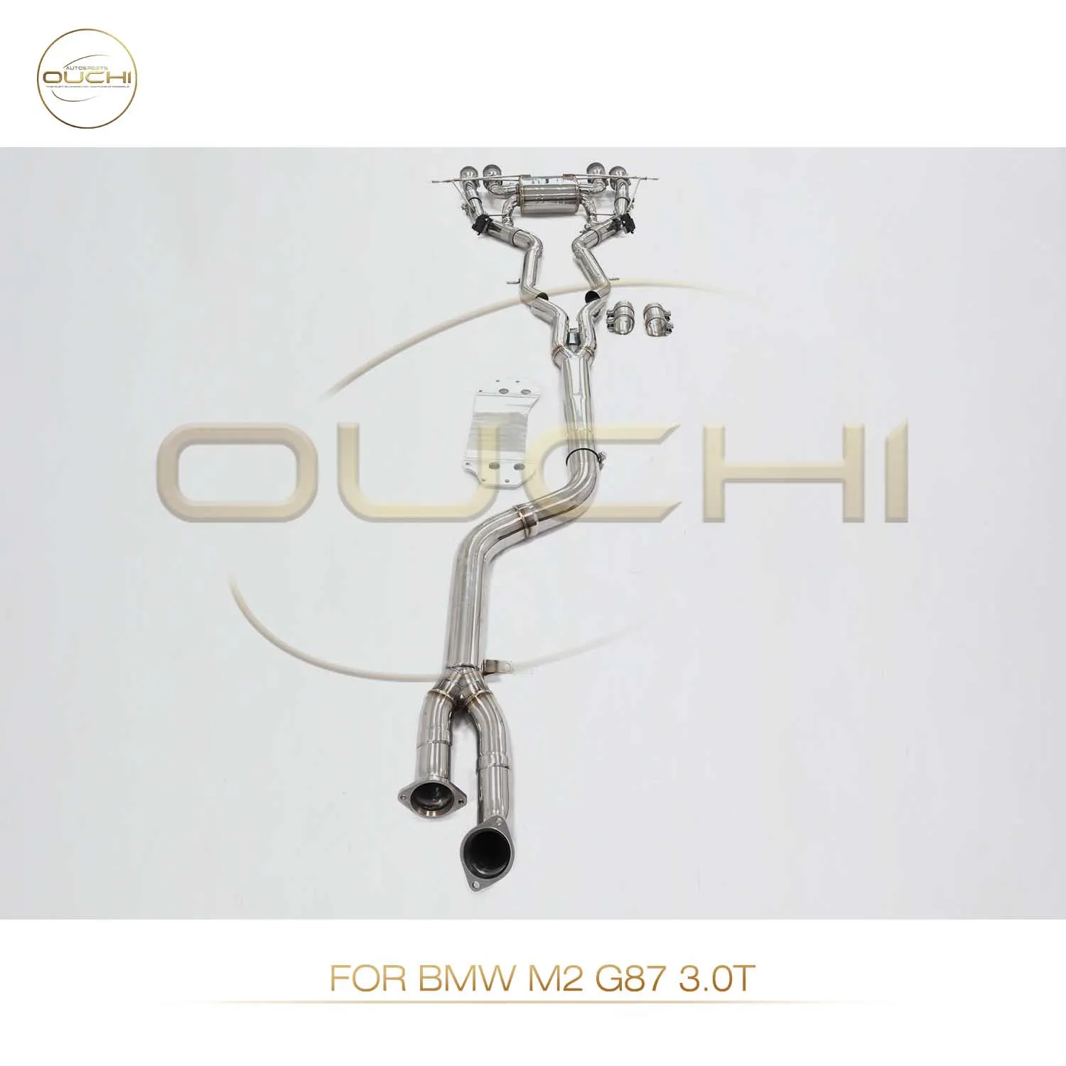 

OUCHI Factory Direct Sales Catback Stainless Steel Exhaust System For BMW M2 G87 S58 3.0T With Electronic Valve Muffler Baffle