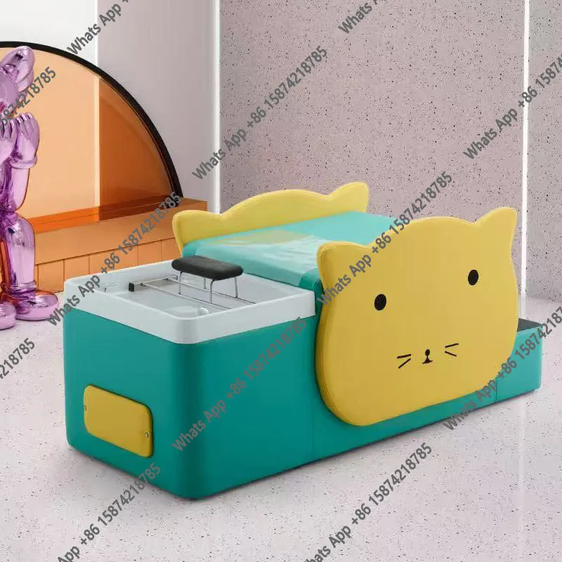 New children's shampoo bed barber shop special children cartoon hair bed full lying Thai shampoo bed factory direct sales