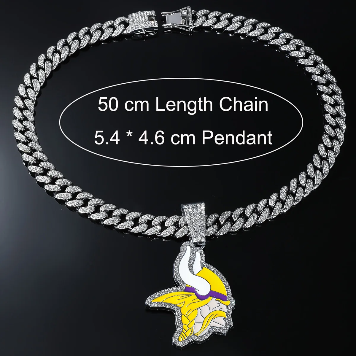 The new pendant with the football team logo