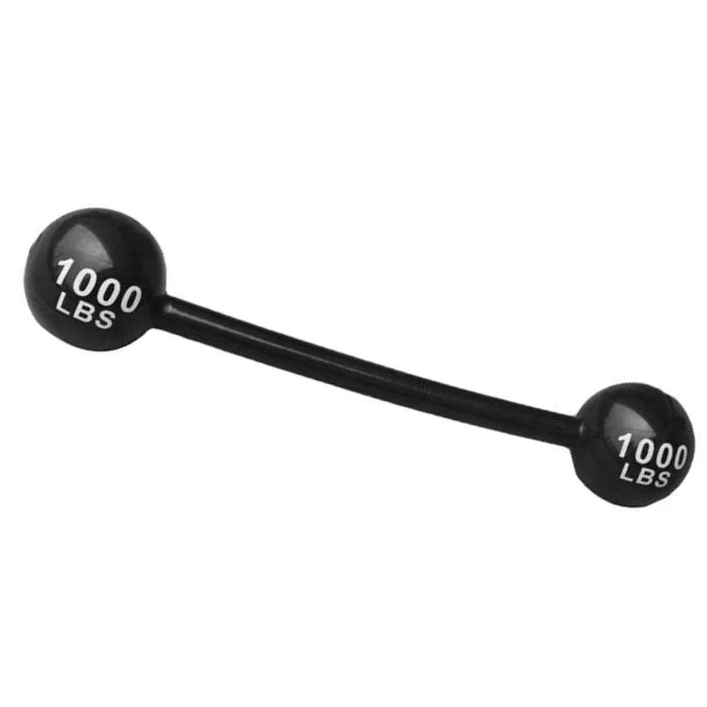 

Circus Children's Dumbbell Baby Toys Kids Fake Barbell Inflatable Decoration Black Pvc Photo Booth Props