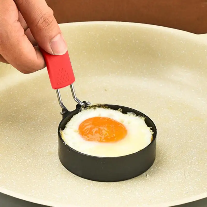 Omelet Molds For Griddle Folding Pancake Mold For Breakfast Kitchen Tool Non-Stick Egg Cooking Molds For Breakfast Pancakes