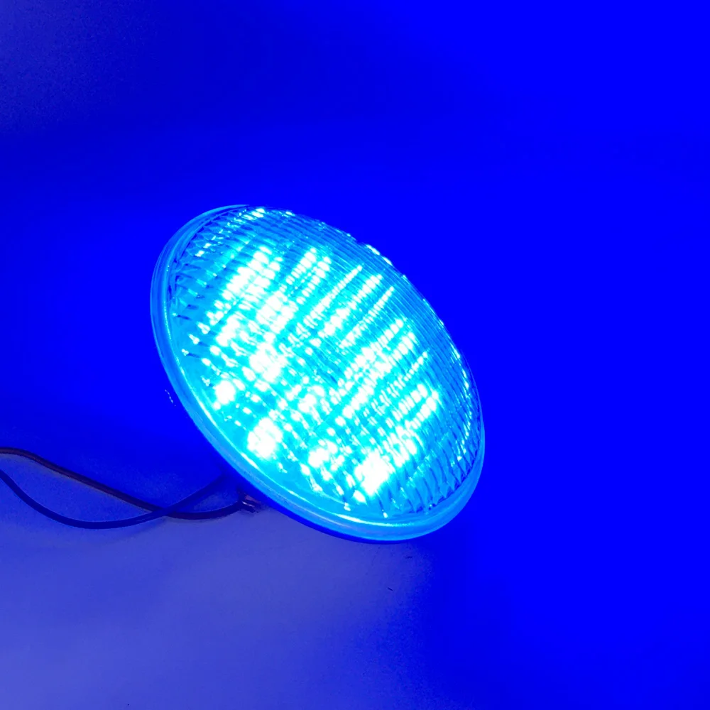 

PAR56 LED Replacement 24W 36W 48W 60W 72W Glass Pool Spot Light 12V RGBW RGBWW Warm White Cold White Blue