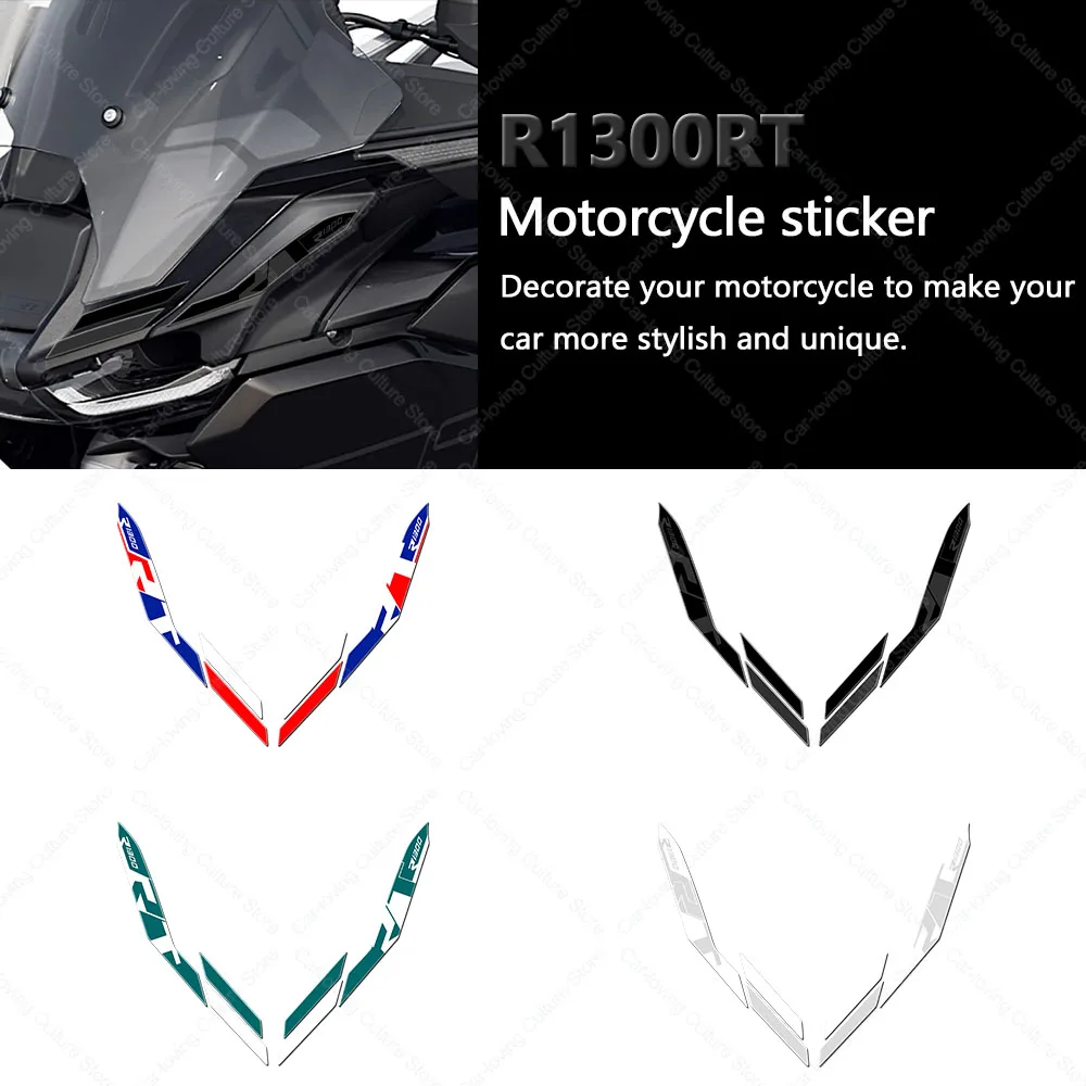 

3D Epoxy Resin Protective Sticker Motorcycle Front Lip Sticker Protection Waterproof Protective Sticker For R1300RT R 1300RT