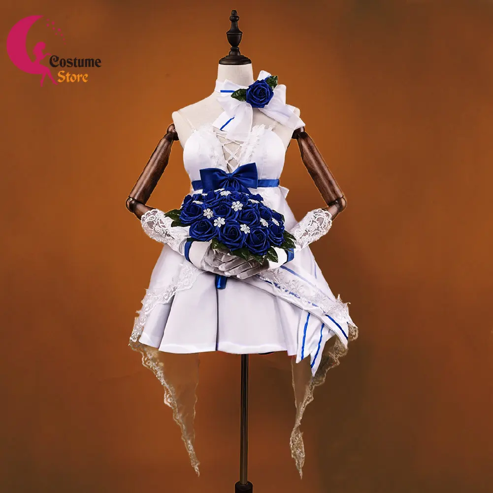 Honkai Impact 3 Cosplay Raiden Mei Costume Mei Bride Dress Cosplay Costumes Halloween Costumes for Women