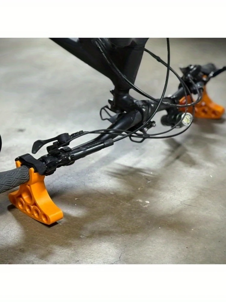 AliExpress 2Pcs Bike Repair Stand Adjustable Handlebar Holder Mountain Bicycle Parking Rack Ergonomic Durable Plastic Cycling Accessories