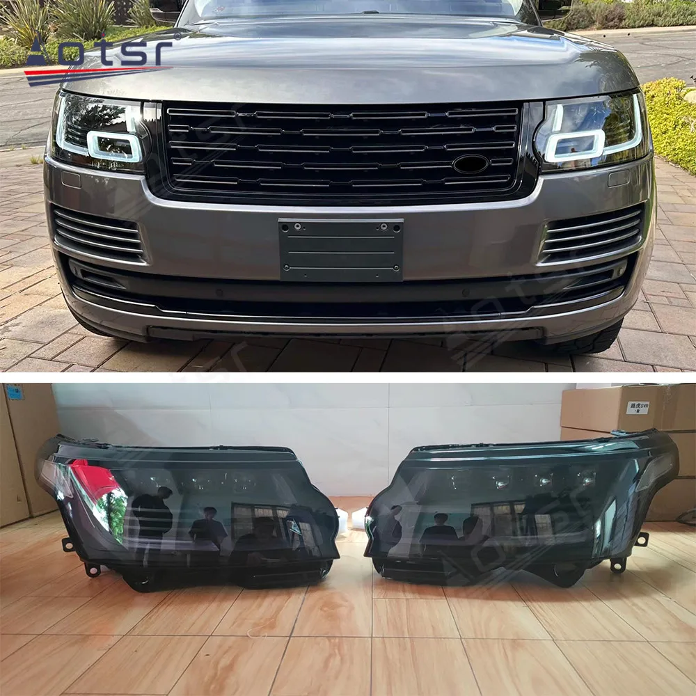 Car LED Head Lamp Assembly For Land Rover Range Rover Sport/Vogue L405 L494 2013-2017 Daytime Running Lights headlight High Beam