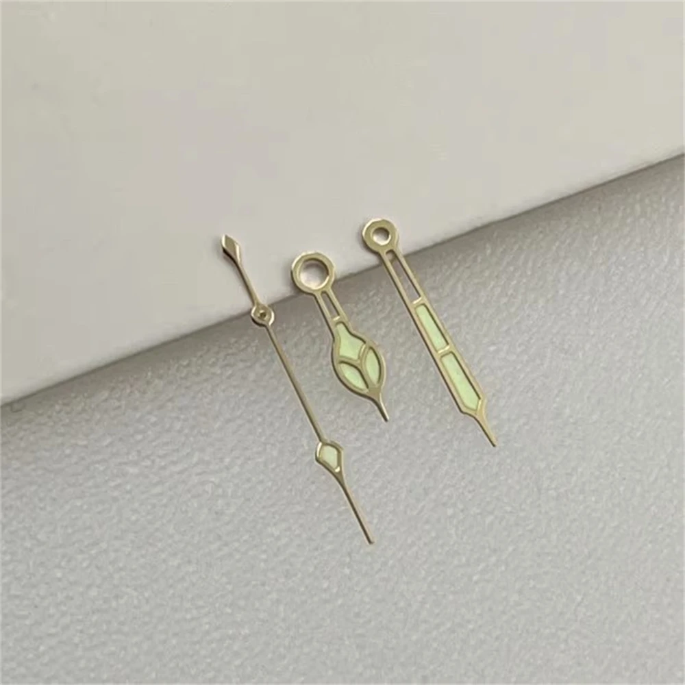 ساعة ميكانيكية تعديل إبرة ، مؤشر مضيئة خضراء ، ومناسبة ل NH35 و NH36