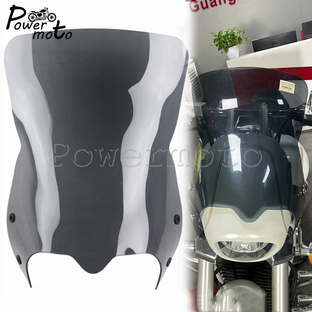 Motorcycle Wind Shield Screen Front Windscreen Cover For Suzuki Boulevard M50 M90 M109RZ M109R Windshield Deflctor 2006-2016